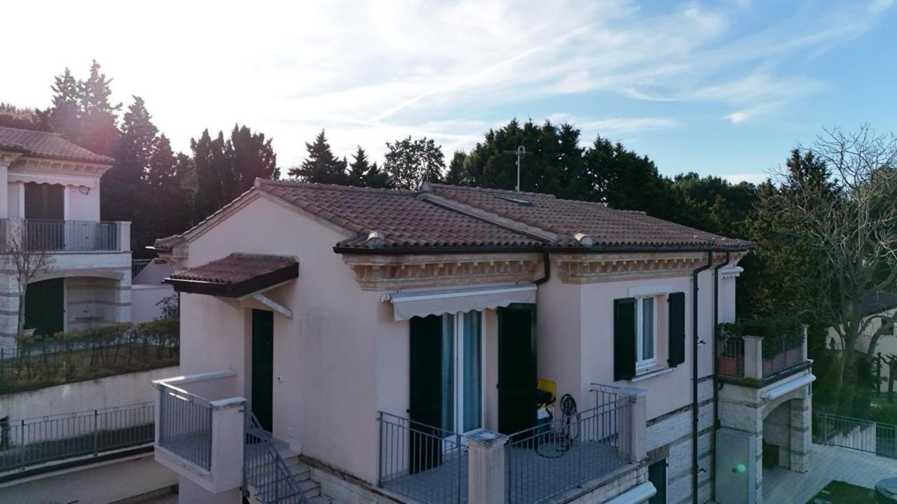 S227 - Sirolo, Nuovo Trilocale Con Terrazzo E Garage Apartment Exterior foto